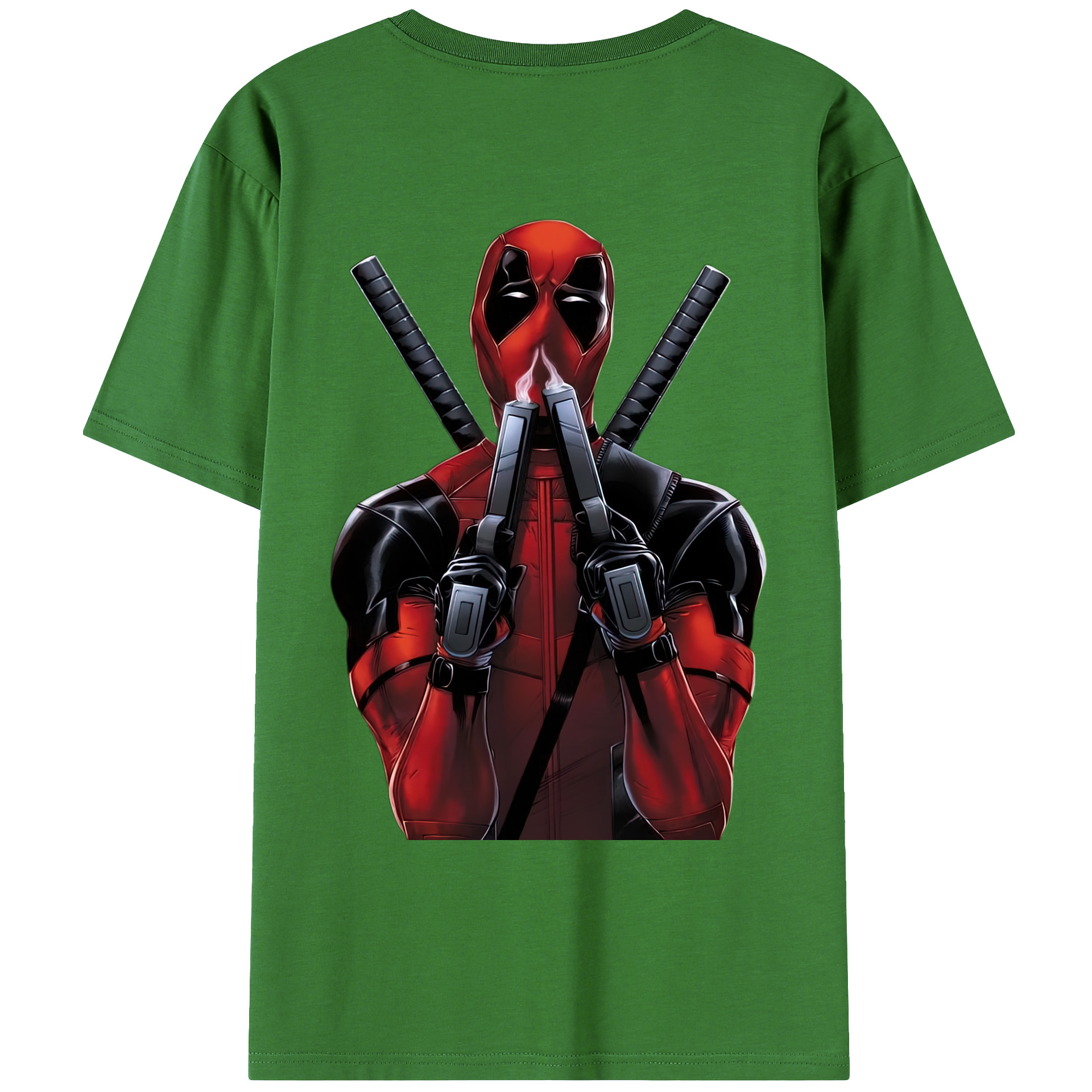 （画像用） Deadpool デッドプール レディース半袖Tシャツ(バックプリント)